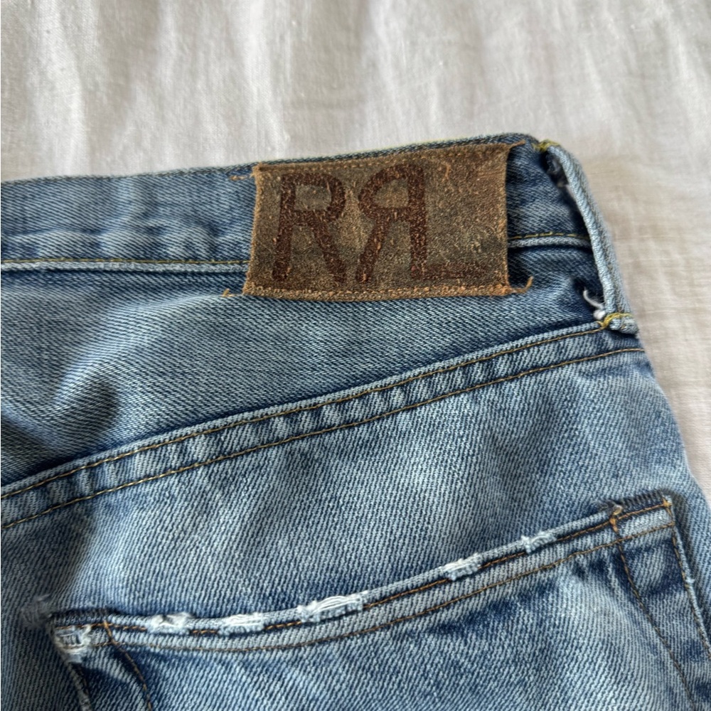 RRL Ralph Lauren Double RL Straight leg Midland Wash Jeans 32x32